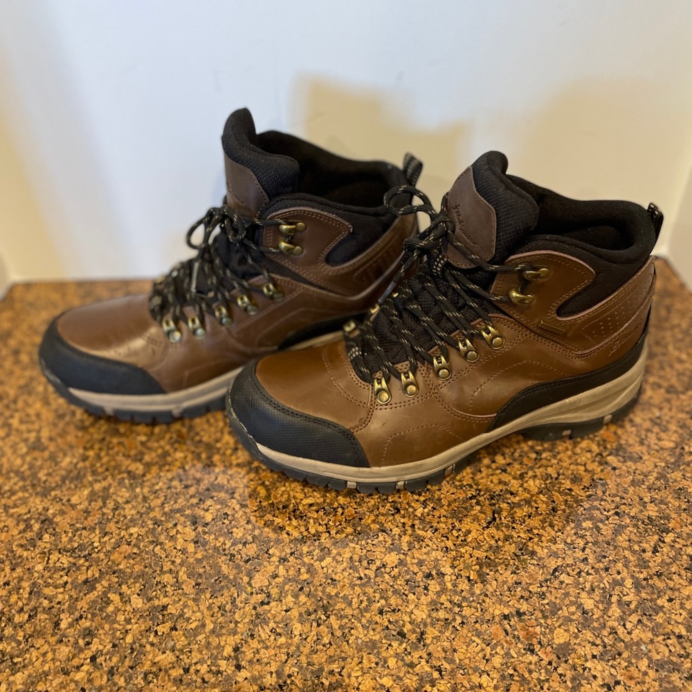 Men’s Eddie Bauer “Brad” Leather Hiking Boots SZ: 10.5 - Picture 8 of 10